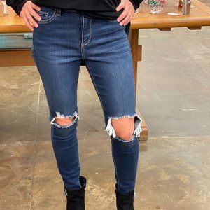 Cello Destroyed Knee Jeans